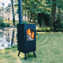 BonFeu BonCarré QLP Black Fireplace