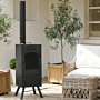 BonFeu BonCarré Black Fireplace