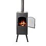 BonFeu BonCarré QLP Black Fireplace