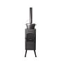 BonFeu BonCarré QLP Black Fireplace