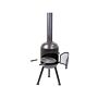 BonFeu BonSolo Black Fireplace