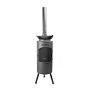 BonFeu Bontino LP Black Fireplace