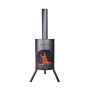 BonFeu Bonton 50 Black Fireplace