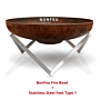 BonFeu Fire bowl Ø 80 cm CortenSteel