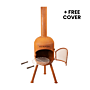 BonFeu BonSolo Rust Fireplace