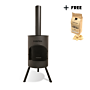 BonFeu BonTon 50 Black Fireplace