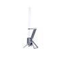Green Flame Lounge Pellet Heater Stainless Steel