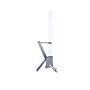 Green Flame Lounge Pellet Heater Stainless Steel