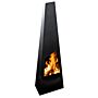 GardenMaxX Chingo XL Black Fireplace