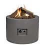 Happy Cocooning Firetable Round Taupe