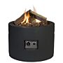 Happy Cocooning Firetable Round Black