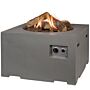 Happy Cocooning Firetable Square Taupe
