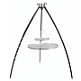 CookKing Tripod 200 cm with Double Stainless Steel Grill Grid