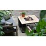 Cosi Fires Cosiloft 100 fire pit table Black/Teak