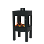 FORNO Fireplace Digna Black