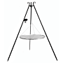 CookKing Tripod 180 cm with Stainless Steel Grill + Pulley