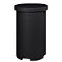 Happy C. Side Table LPG Tank Round Black