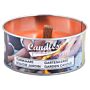 Esschert garden candle in tin (set of 4)