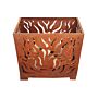 Esschert Firepit Square Rust (Small)