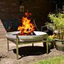 MOODZ Firebowl Stainless Steel Ø100 cm
