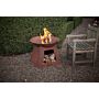 Esschert Fire Bowl with Wood Storage