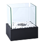 Esschert Bioethanol Table Fireplace Rectangular Black