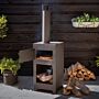 Esschert Terrace Stove + Pizza Oven Black