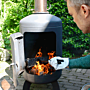 Stokem Black RVS Fireplace