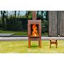 FORNO Fireplace Digna XL CortenSteel