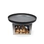 HEAT Fire Bowl Fresvik with Wood Storage