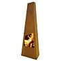 GardenMaxX Chingo XL Corten Fireplace