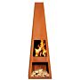 GardenMaxX Vilos Corten Fireplace