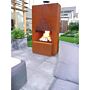 GardenMaxX Pinacate Corten Fireplace