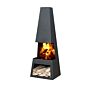 GardenMaxX Pular XL Black Fireplace