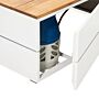 Cosi Fire Table Cosipure 120 White/Teak