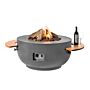 Happy Cocooning Firetable Bowl Anthracite 