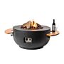 Happy Cocooning Firetable Bowl Black