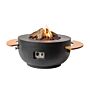 Happy Cocooning Firetable Bowl Black