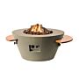 Happy Cocooning Firetable Cone Taupe