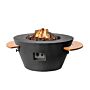 Happy Cocooning Firetable Cone Black 