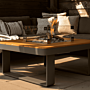 Happy Cocooning fire pit table Horizon 95 smokey anthracite