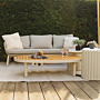 Happy Cocooning fire pit table Riviera 140 oyster beige