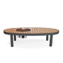 Happy Cocooning fire pit table Riviera 140 smokey anthracite