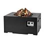 Happy C. Firetable Rectangular Small Black