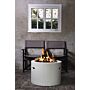 Happy Cocooning Firetable Round White