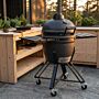 HEAT Premium kamado grill Fyregg 18 black