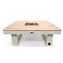 Happy Cocooning fire pit table Horizon 95 oyster beige