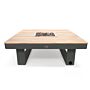 Happy Cocooning fire pit table Horizon 95 smokey anthracite