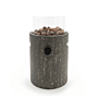Happy Cocooning table burner Lumi Stone oscuro travertine