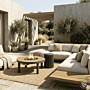 Happy Cocooning fire pit table Riviera 80 smokey anthracite